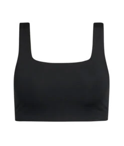 Girlfriend Collective Tommy Bra Square Neck (Black)