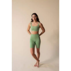 Girlfriend Collective Tommy Bra Square Neck (Mantis) -MANDALA Butik tommymantis z2