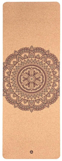 Kork Yogamåtte - Mandala
